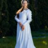 Renaissance Wedding Dress, White 15th Century Italian Gown - Image 2