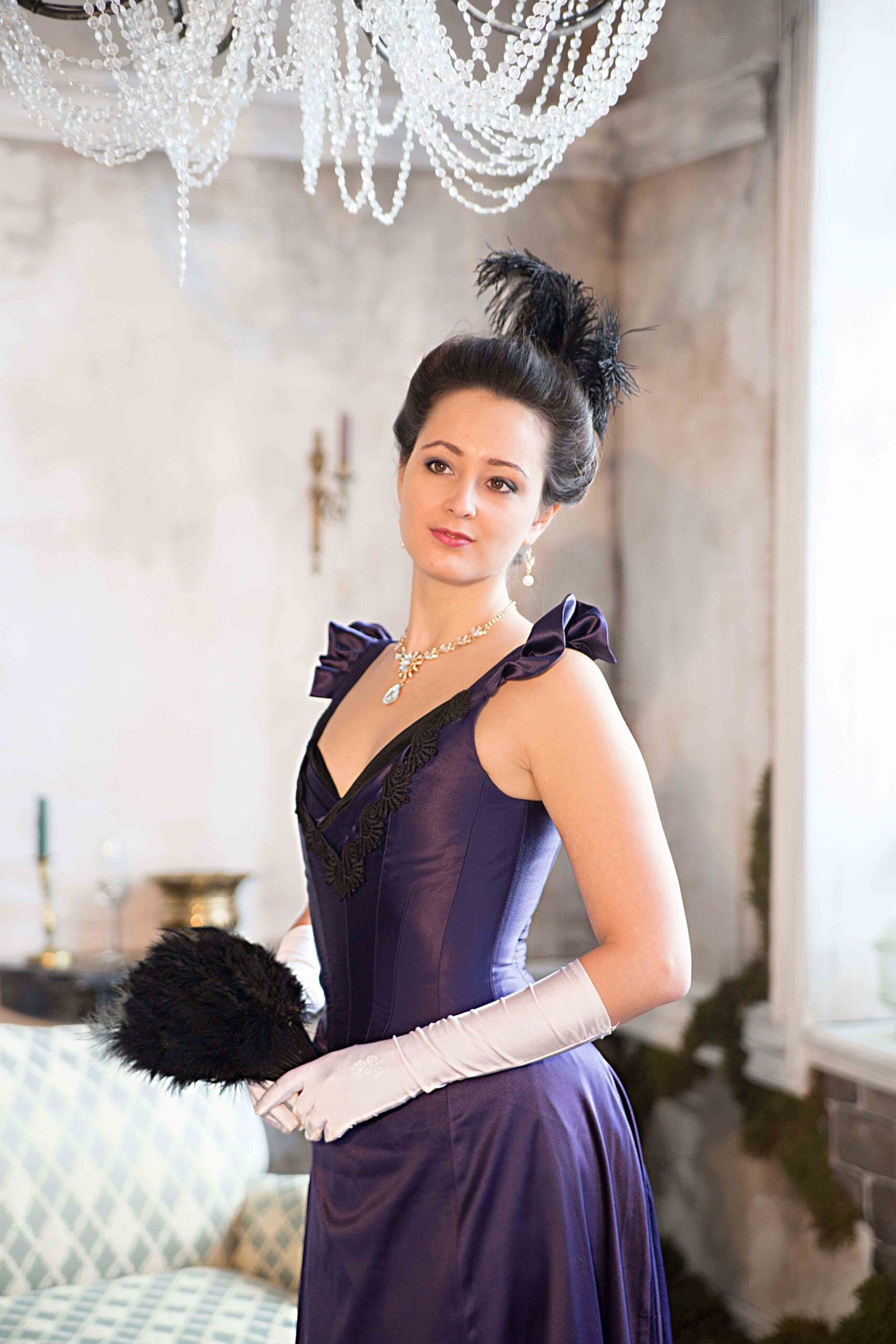 victorian purple dress Cocktail - One Size, Purple, Style Dress, Graduation, and delicate ruffle details that enhance your silhouette while adding a touch of historical elegance PrincessLouise MEDIEVAL inspired Ballgown -