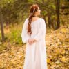 Renaissance Transparent Chemise, 1500s Historical Shirt, Big Sleeves Renaissance Gown