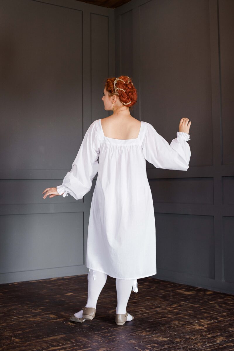 Renaissance Batiste Chemise, Thin Cotton 1550 Shirt - Image 2
