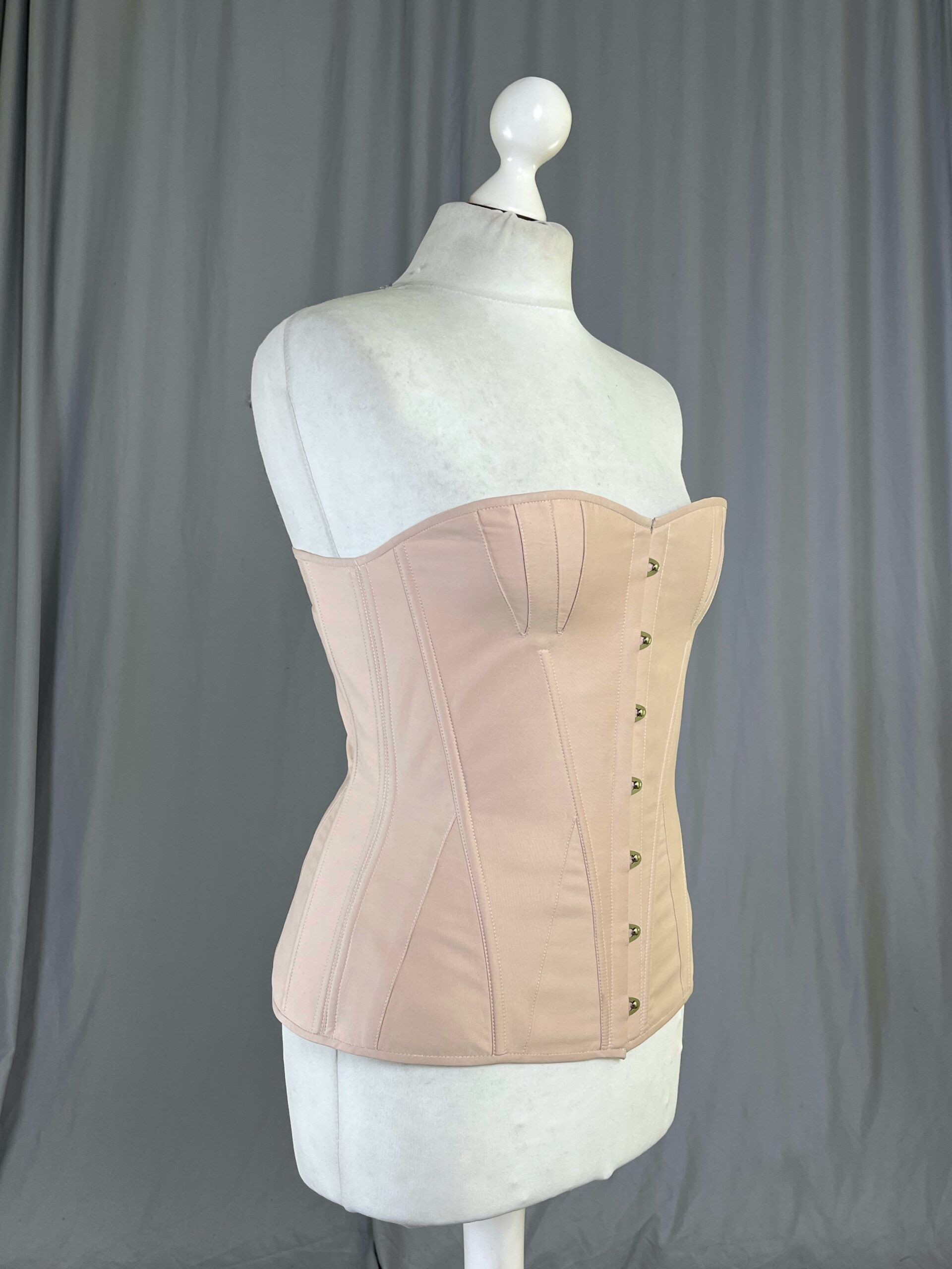 1840s Corset, Early Victorian Corset, Late Regency Stays - Image 3